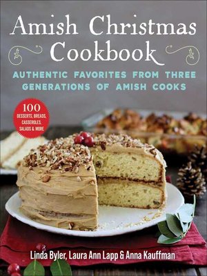 cover image of Amish Christmas Cookbook